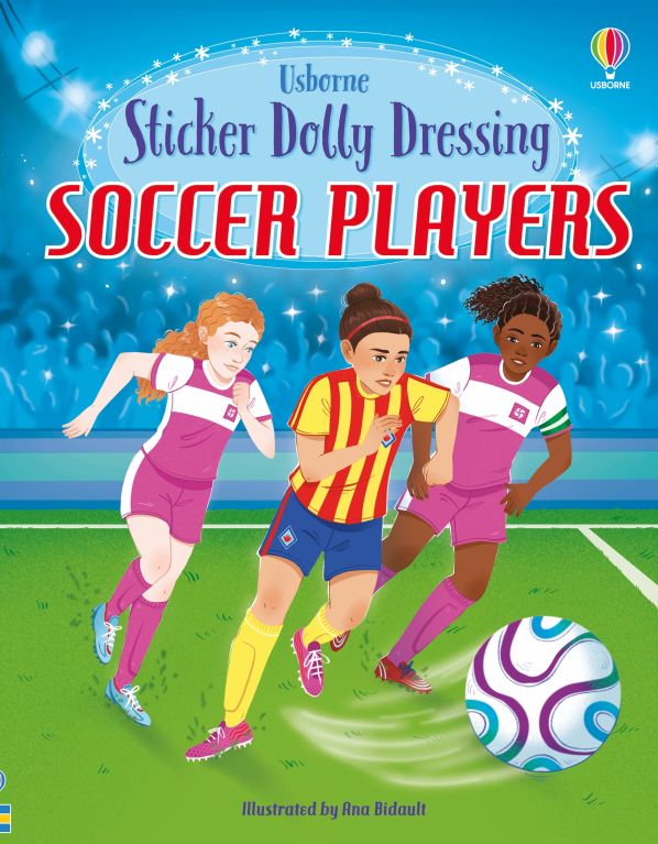 Sticker Dolly Dressing Soccer Players