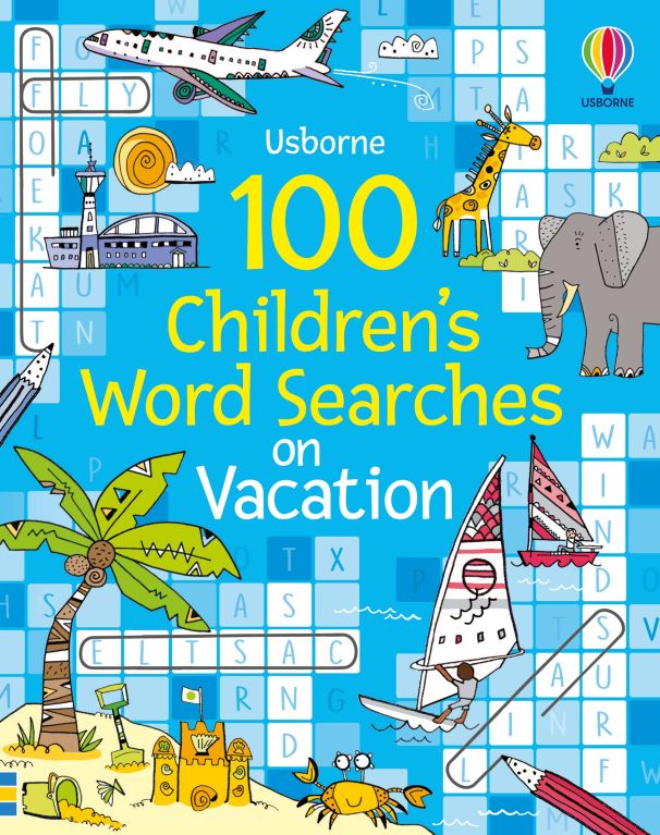 100 Children's Word Searches: On Vacation