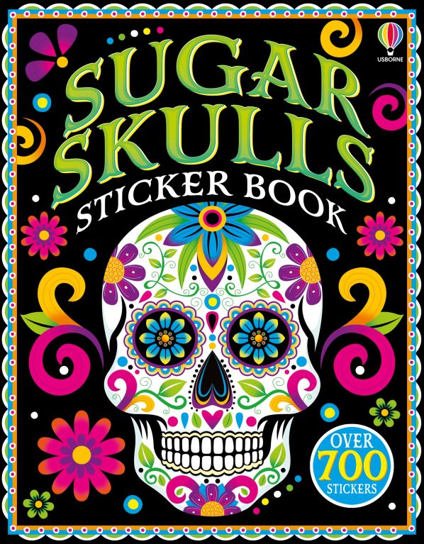 Sugar Skulls Sticker Book