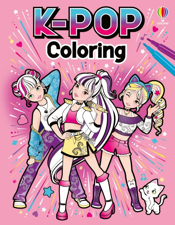 K-Pop Coloring Book