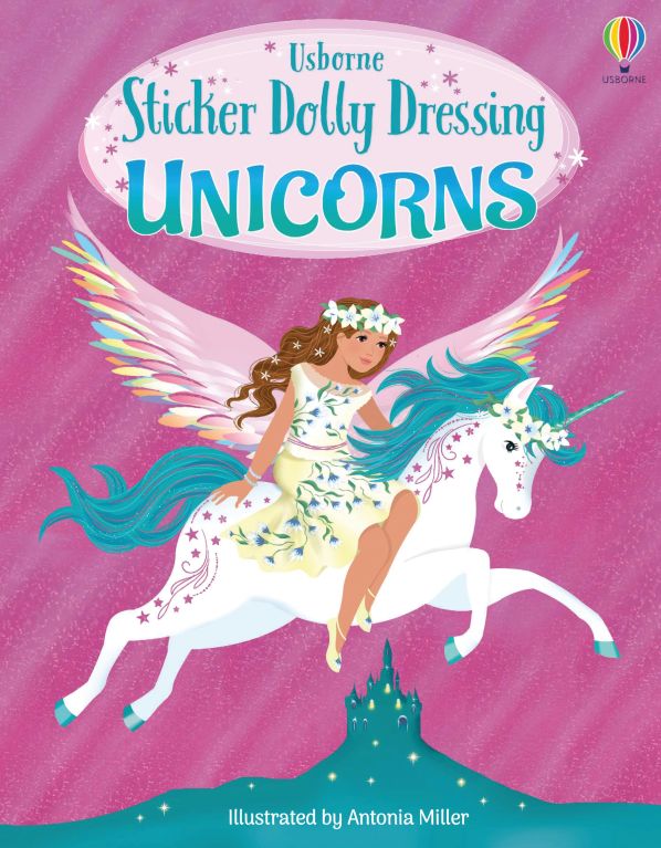 Sticker Dolly Dressing Unicorns