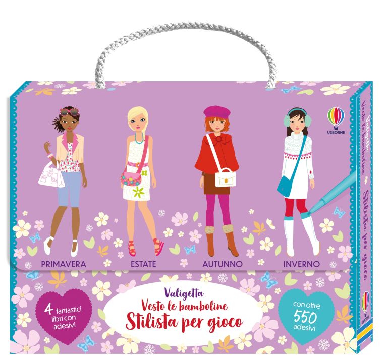 Valigetta Vesto le bamboline Stilista per gioco