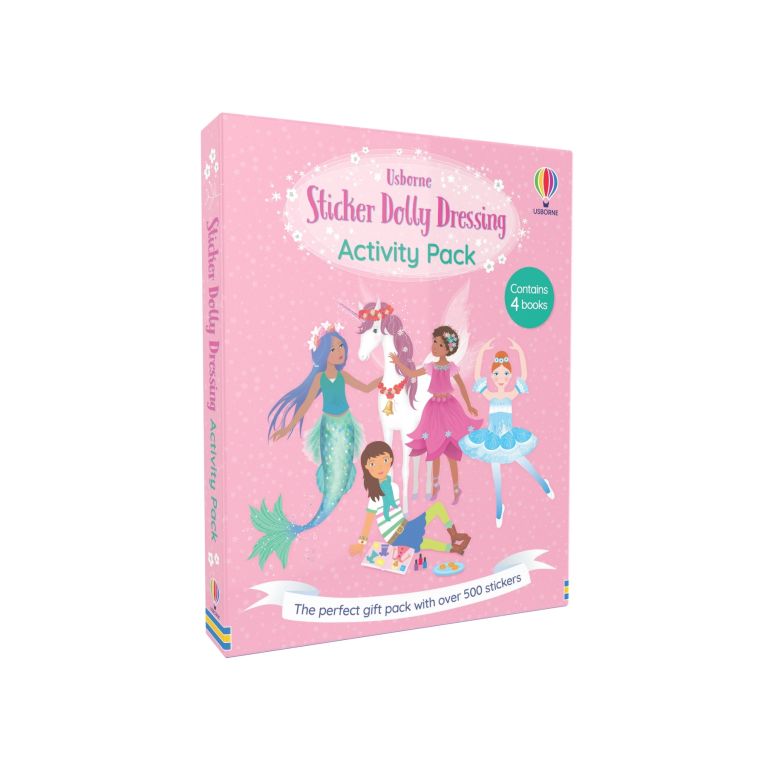 Sticker Dolly Dressing Activity Pack: Ballerinas, Best Friends, Mermaids and Unicorns