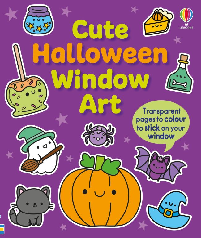 Cute Halloween Window Art