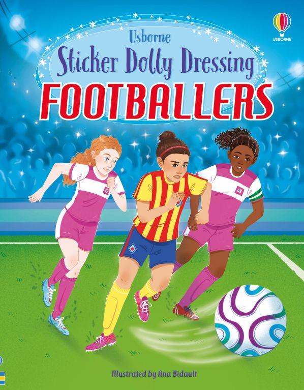 Sticker Dolly Dressing Footballers