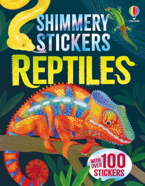Shimmery Stickers Reptiles