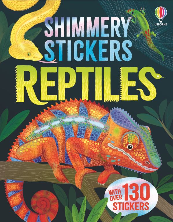 Shimmery Stickers Reptiles
