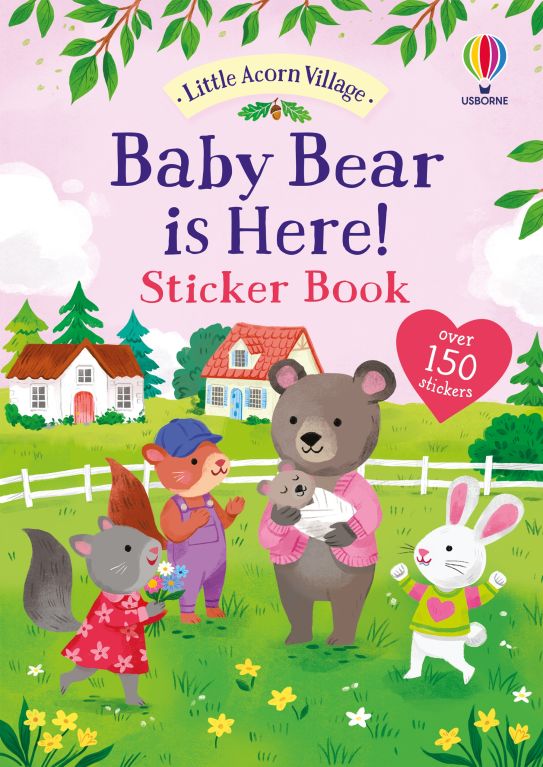 Baby Bear is Here! Sticker Book