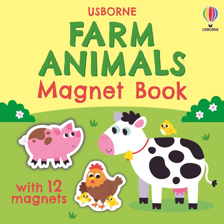 Farm Animals Magnet Book