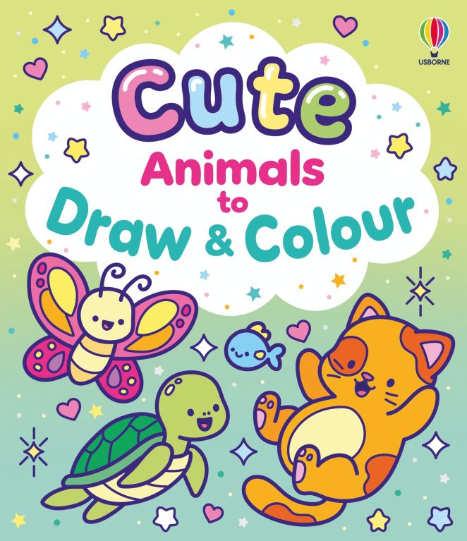 Cute Animals to Draw and Colour