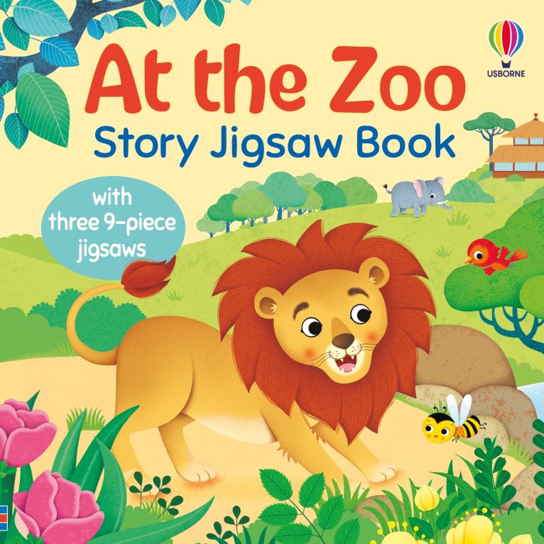 At the Zoo Story Jigsaw Book