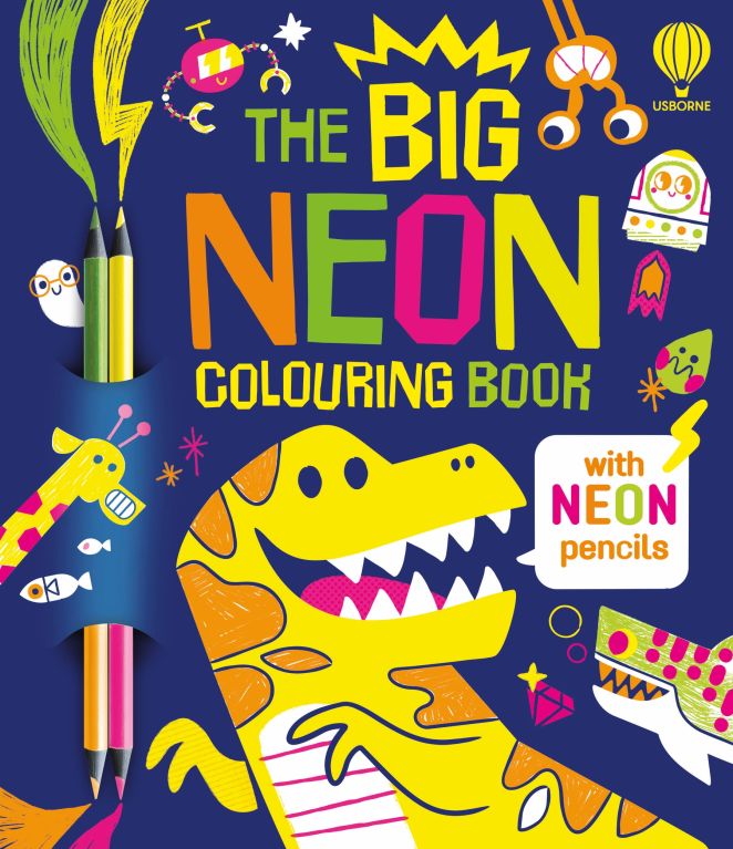 The Big NEON Colouring Book