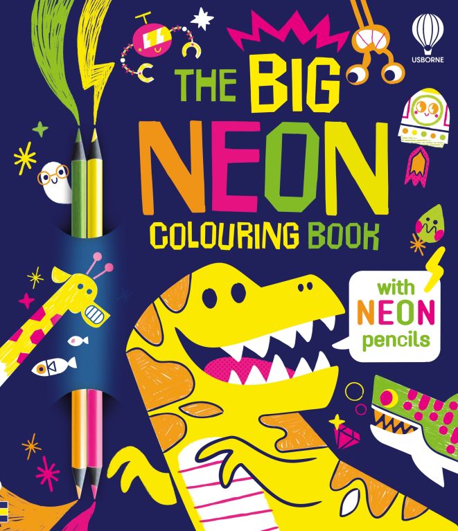 The Big NEON Colouring Book