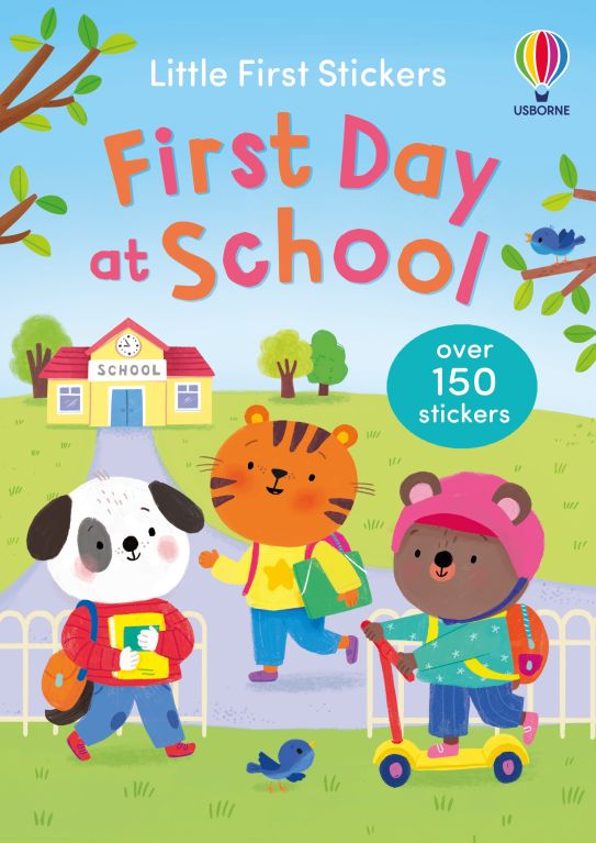 Little First Stickers First Day of School