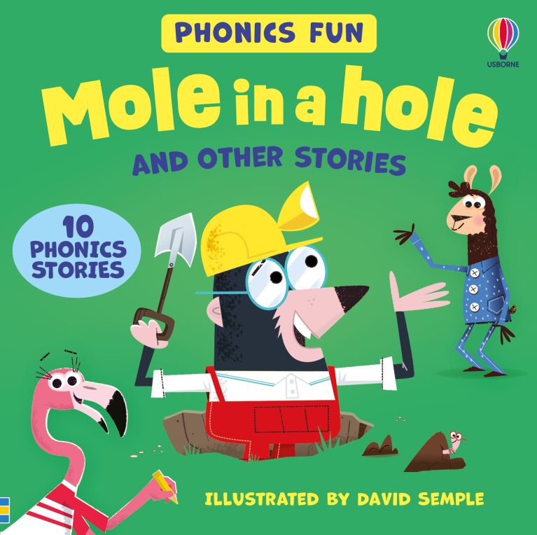 Usborne Phonics  - Mole in a hole and other stories