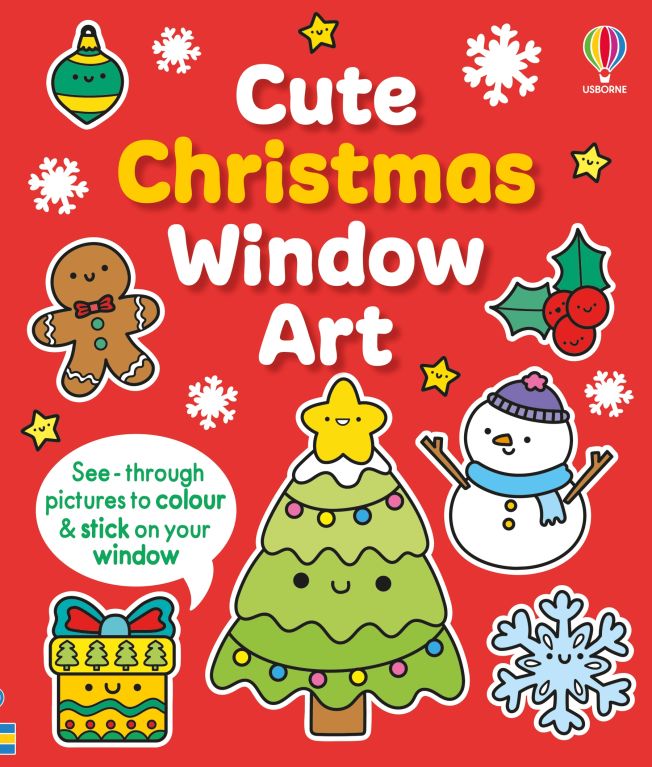 Cute Christmas Window Art
