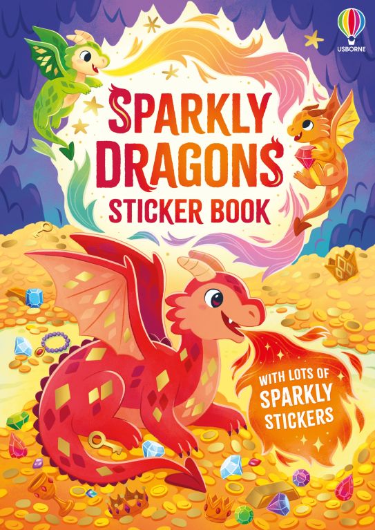 Sparkly Dragons Sticker Book