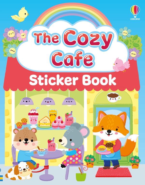The Cozy Cafe Sticker Book