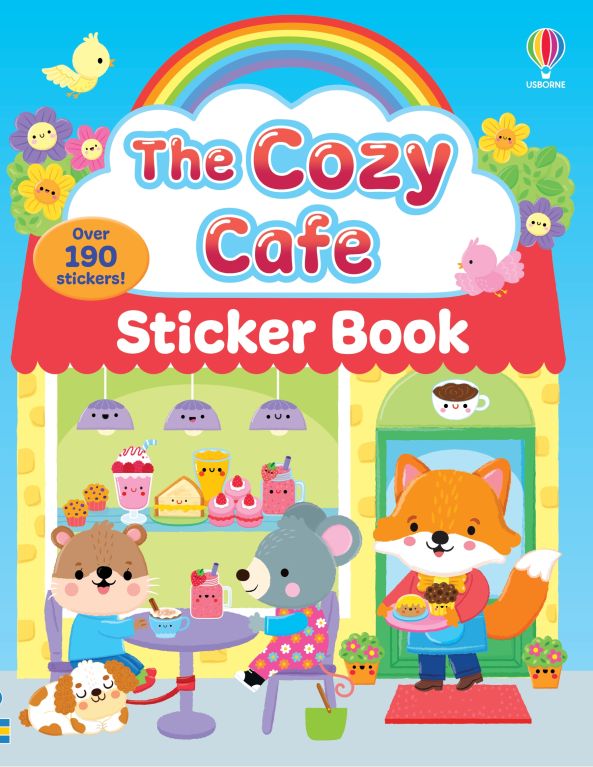 The Cozy Cafe Sticker Book