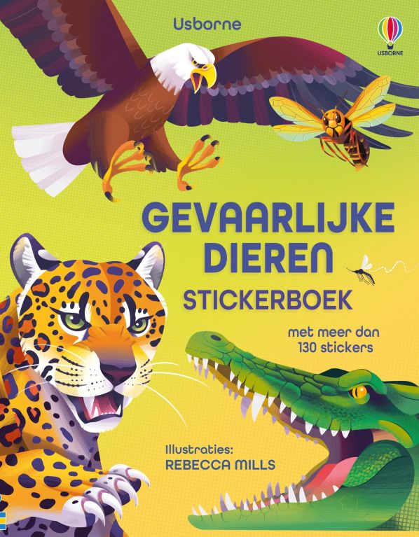 Gevaarlijke dieren stickerboek