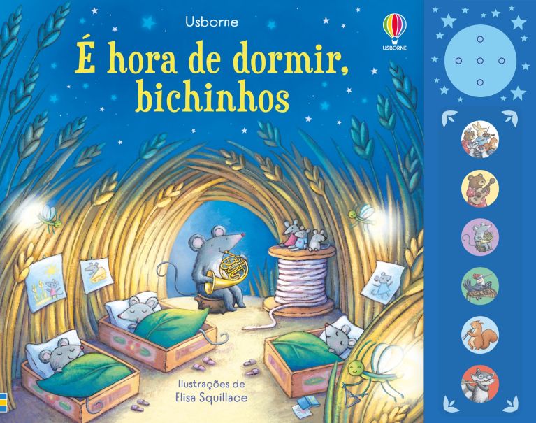 É hora de dormir, bichinhos!