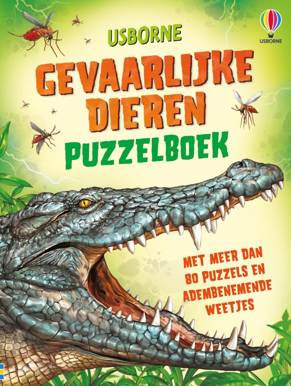 Gevaarlijke dieren puzzelboek