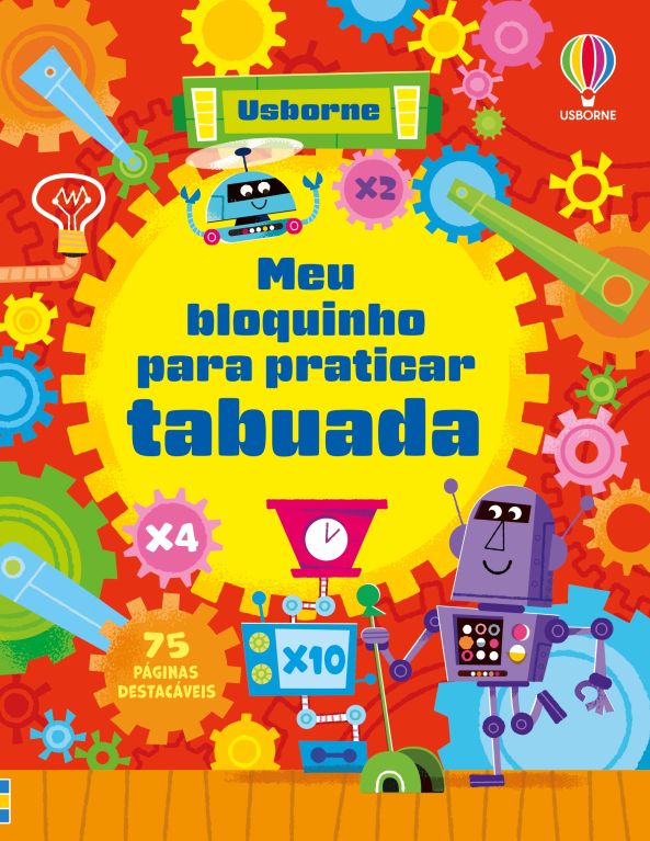 Me bloquinho para praticar tabuada