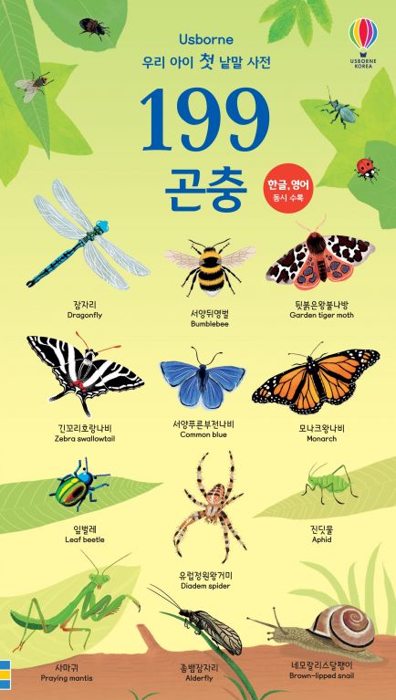 199 우리 아이 첫 낱말 사전 곤충