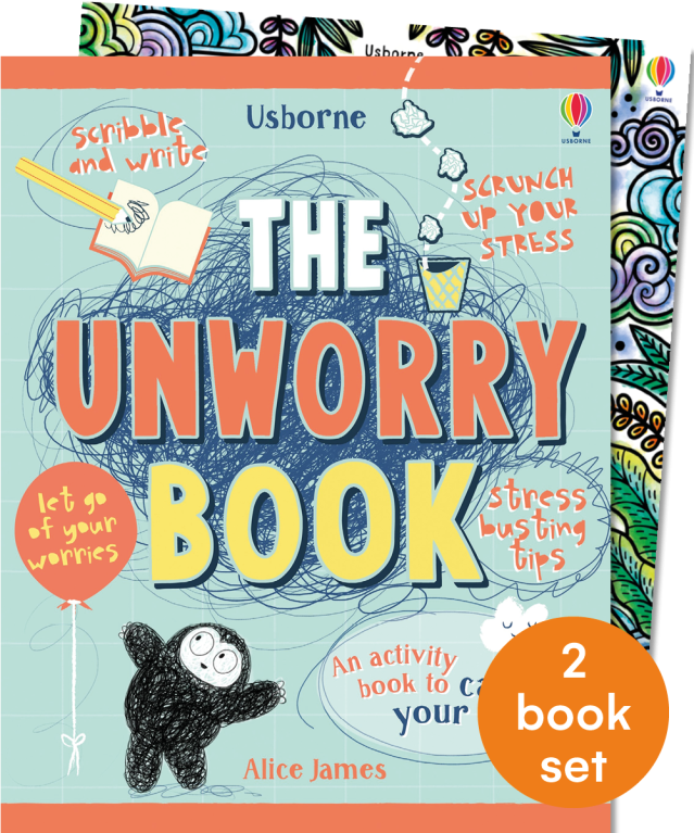 Unworry set of two books