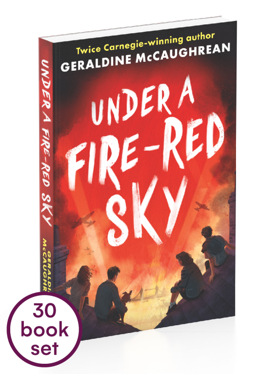 Under a Fire Red Sky 30 Book Classroom Set