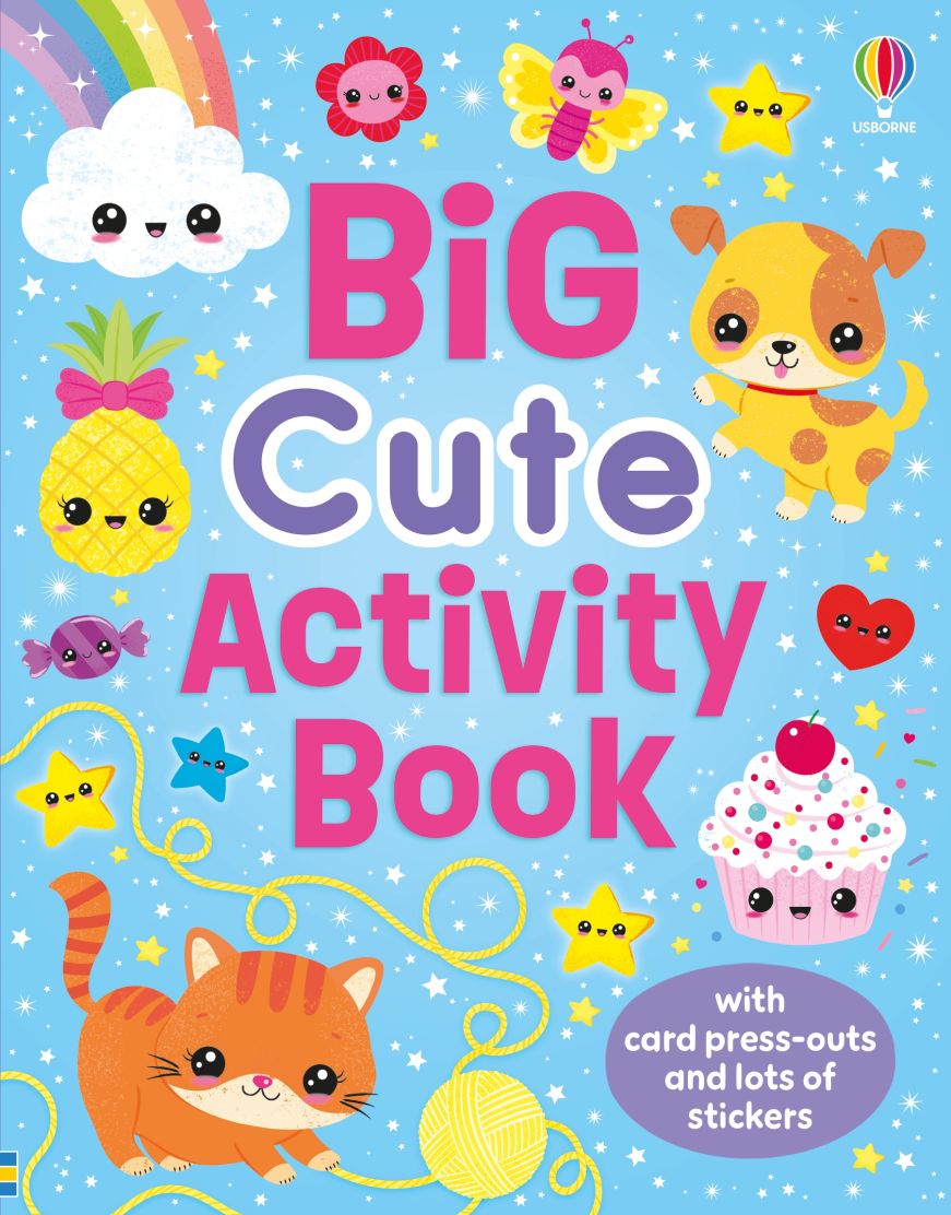 Big Cute Activity Book | Usborne | Be Curious