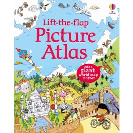 Usborne Lift-the-flap Picture Atlas イギリス Lift-the-Flap Picture Atlas | Usborne | Be Curious