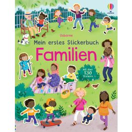 Mein erstes Stickerbuch: Familien | Usborne | Lesespaß für Kinder