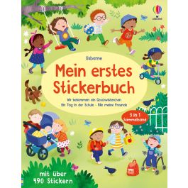 Mein erstes Stickerbuch: Wir bekommen ein Geschwisterchen, Ein Tag in ...