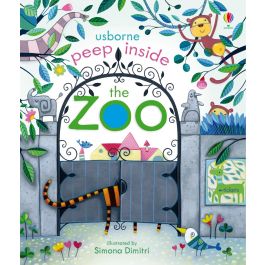 Usborne Peek Inside Box Set : Peek Inside the Zoo, Animal