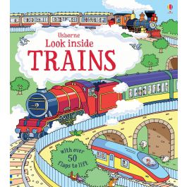 Look Inside Trains | Usborne | Be Curious