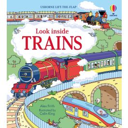 Look Inside Trains | Usborne | Be Curious