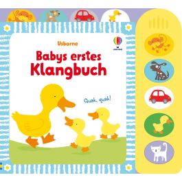 Hardcover Babys erstes Fühlbuch vom Usborne Verlag