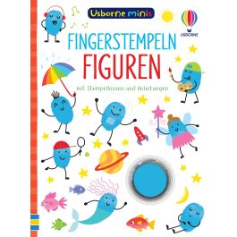 Fingerstempeln: Bunte Weihnachtswerkstatt - Usborne Verlag
