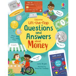 Lift-the-flap Questions and Answers about Money | Usborne | Be Curious