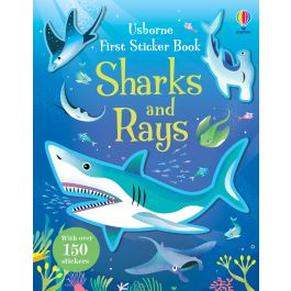 First Sticker Book Sharks and Rays | Usborne | Be Curious