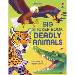 Big Sticker Book of Deadly Animals | Usborne | Be Curious