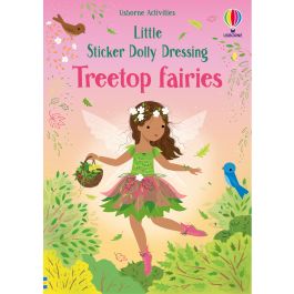 Little Sticker Dolly Dressing Treetop Fairies | Usborne | Be Curious