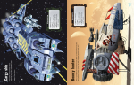 Build Your Own Spaceships Sticker Book spread