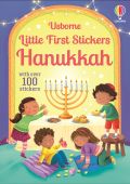 Little First Stickers Hanukkah book cover