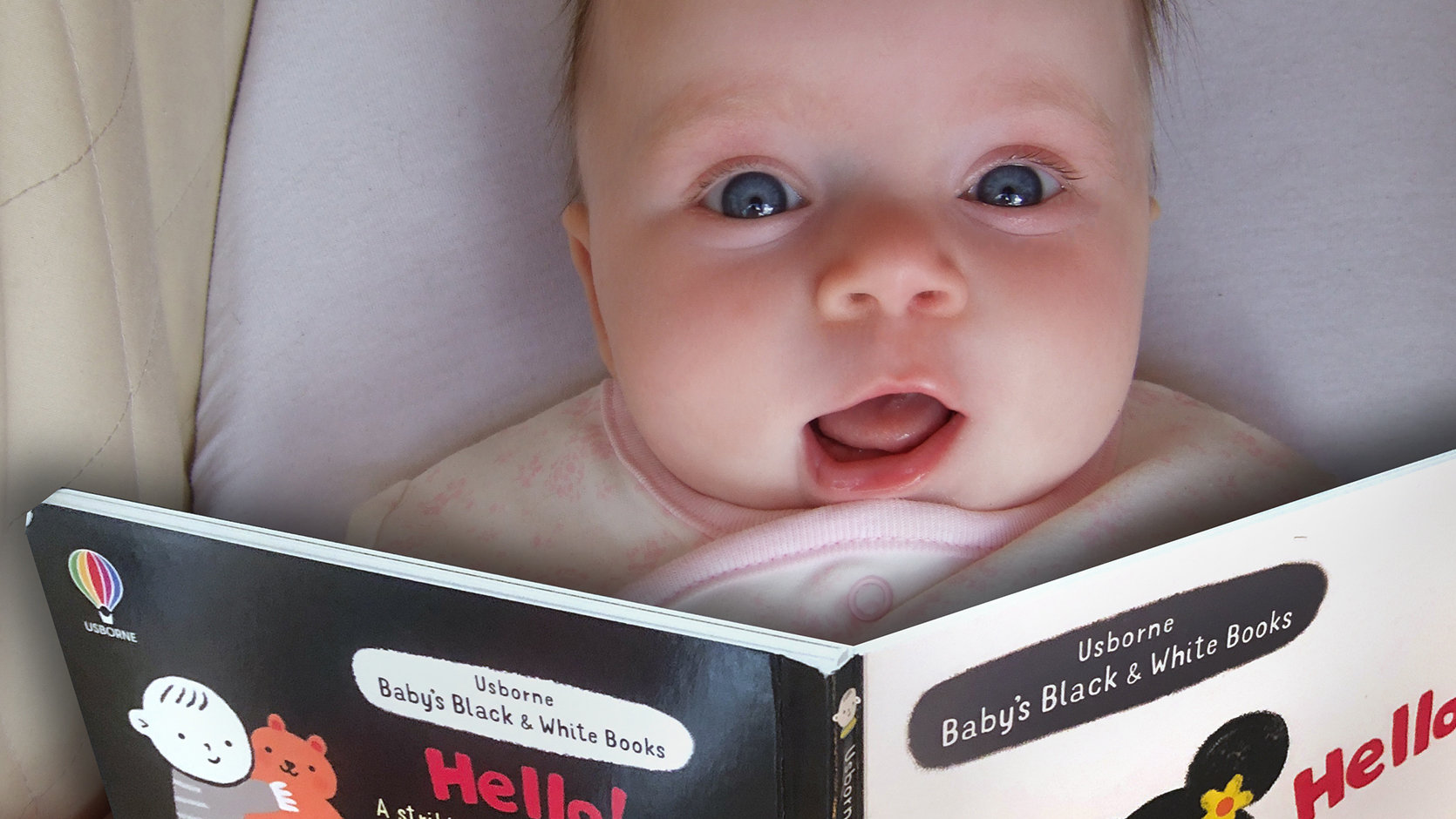 Why black and white books are perfect for babies, Usborne