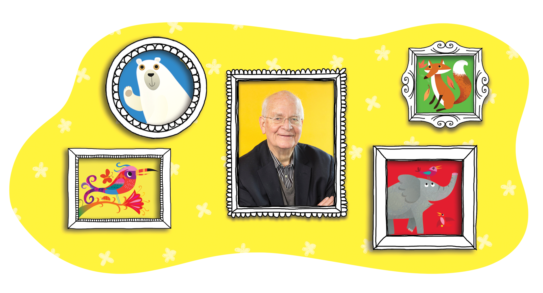 Peter Usborne, Founder and Managing Director of Usborne Publishing.