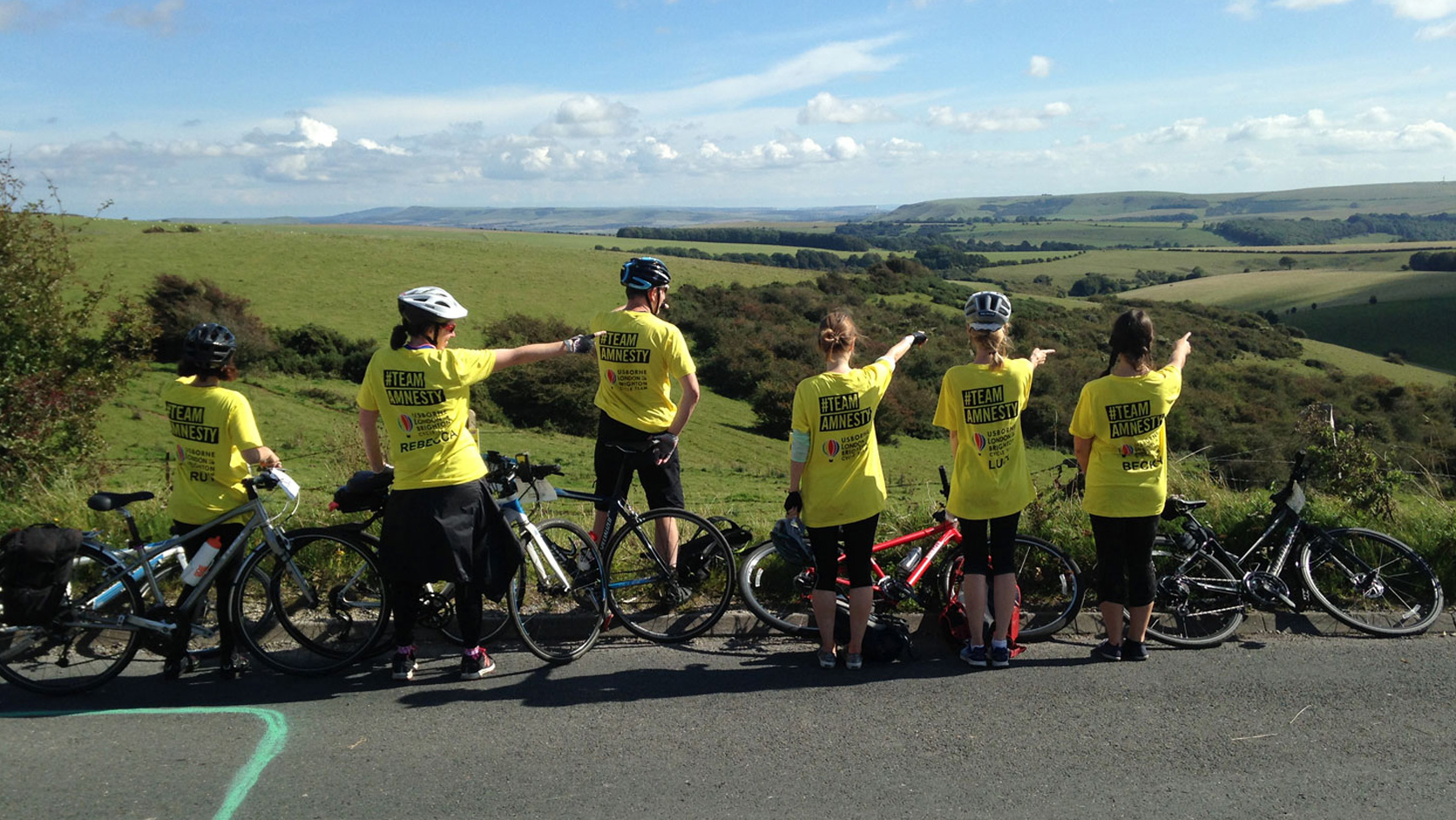 From London to Brighton: an Usborne fundraising ride
