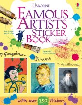 Famous Artists Sticker Book book cover
