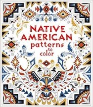 Native American Patterns to Color book cover
